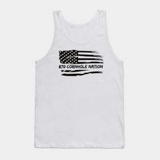 870 Flag Large Font Tank Top